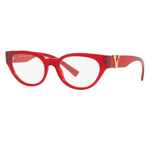 Versace Accessories - BRAND NEW Versace Transparent Red Ve3282 5280